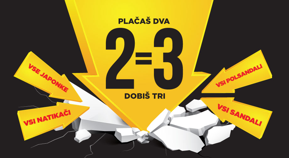 Mass akcija: PLAČAŠ 2, DOBIŠ 3! - Mass