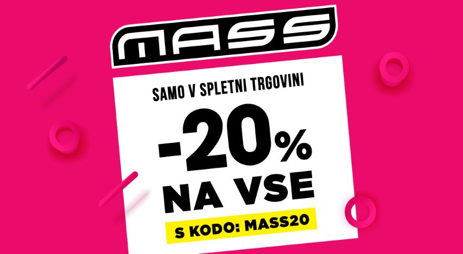 20% na VSE s KODO MASS20 - Mass